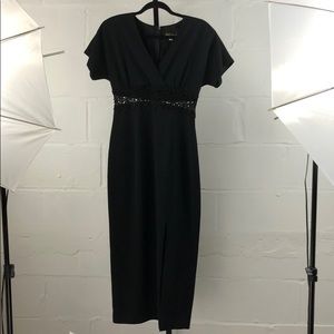 Datiani Black Cut-Out Dress